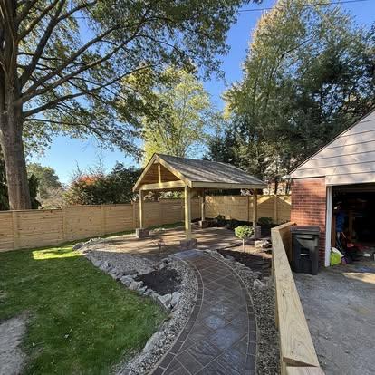 Front yard beds and turf